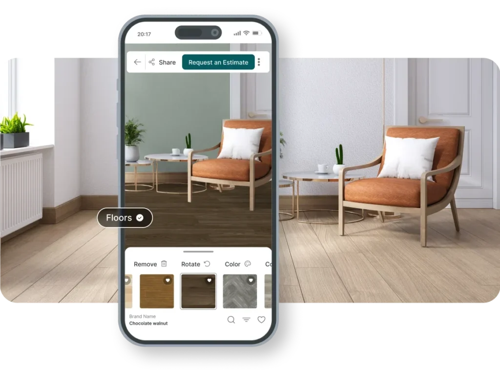 Flooring Visualizer Example